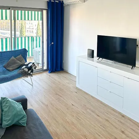 Apartamento Magnifique Bas Fabron, 5 Min De La Nice